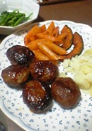 煮込みハンバーグ-レシピのメイン写真