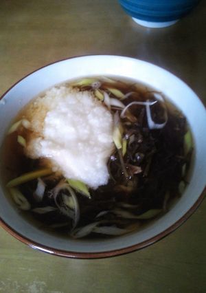 北海道食材！簡単がごめ昆布入りとろろ蕎麦-レシピのメイン写真