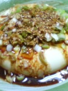 韓国風冷奴-レシピのメイン写真