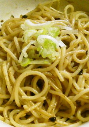 B級グルメ? 海苔スパ-レシピのメイン写真
