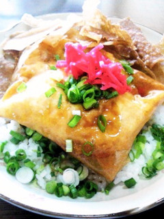 半熟♪卵春巻き丼 和風あんかけ-レシピのメイン写真