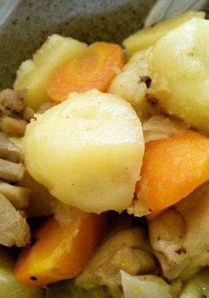 鶏味塩 de 塩鶏肉じゃが(肉じゃが)-レシピのメイン写真