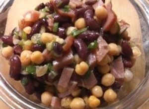 ひよこ豆とキドニービーンズのデリ風サラダ-レシピのメイン写真