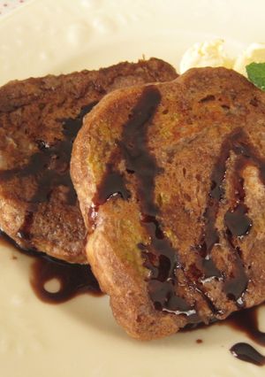チョコフレンチトースト-レシピのメイン写真