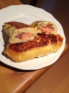 ピカタ風おから鮭包み焼き-レシピのメイン写真