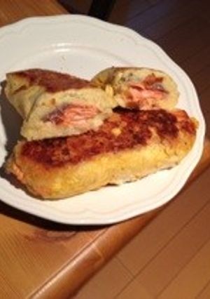 ピカタ風おから鮭包み焼き-レシピのメイン写真