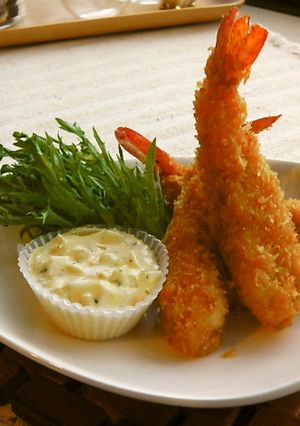 ピン立ち海老フライ♬タルタルソース添え❤-レシピのメイン写真