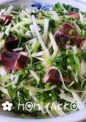 初かつお☆かつおのたたきサラダ-レシピのメイン写真