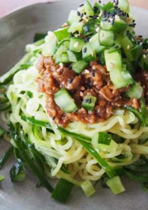 キュウリのジャージャン麺-レシピのメイン写真