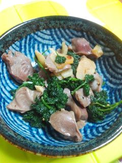 砂肝とパセリのガーリックバター炒め-レシピのメイン写真