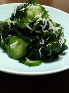 ♡しらすとわかめの酢の物♡だし入り♡-レシピのメイン写真