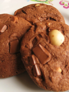 しっとり♡大きなソフトクッキー*チョコ*-レシピのメイン写真