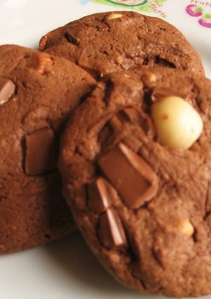 しっとり♡大きなソフトクッキー＊チョコ＊-レシピのメイン写真