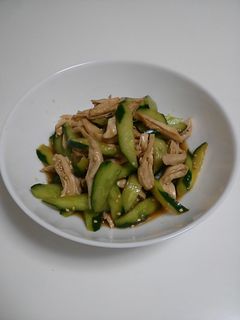 きゅうりとささみの和え物-レシピのメイン写真