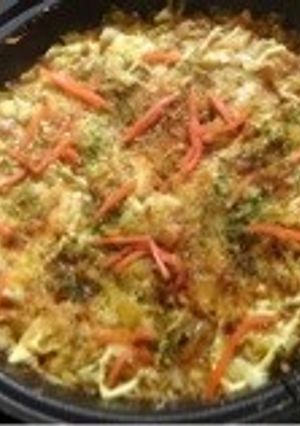 サラダ感覚♪ダイエット☆もんじゃ焼き-レシピのメイン写真