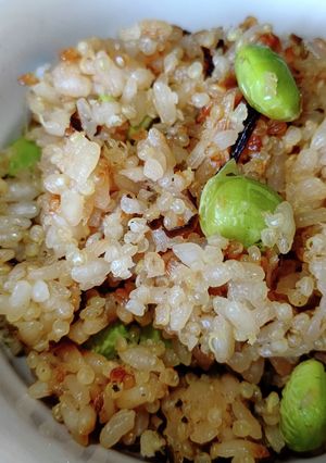 【ずぼら飯】オイルサーディンの混ぜご飯-レシピのメイン写真