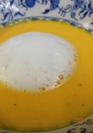 キャロットスープ♥カプチーノ風-レシピのメイン写真