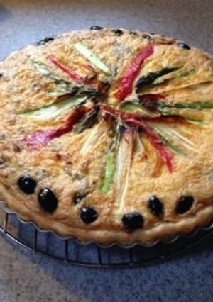 ローストパプリカのキーシ-レシピのメイン写真