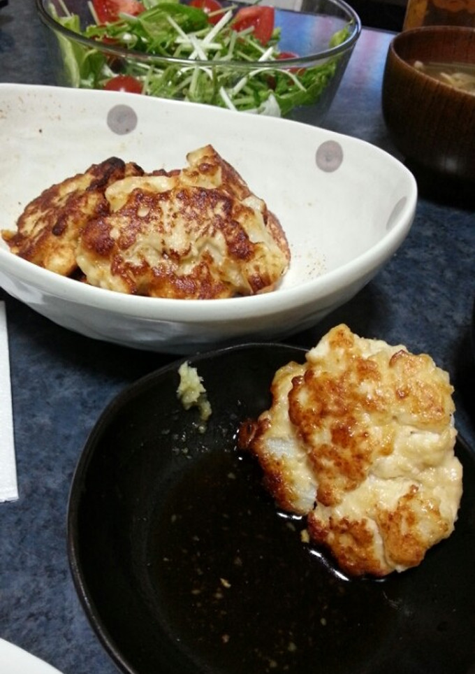 卵不要！ｼﾞｭｰｼ鶏胸肉と長芋の食感焼き-レシピのメイン写真