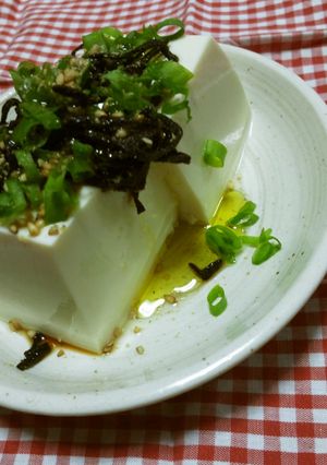 塩昆布のオリーブオイル仕立て冷奴-レシピのメイン写真