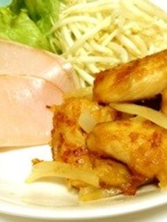やわらかササミのにんにく醤油炒め-レシピのメイン写真