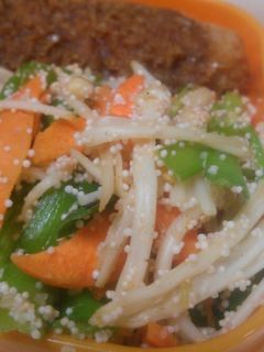 お弁当に!おつまみに!野菜明太子炒め♪-レシピのメイン写真