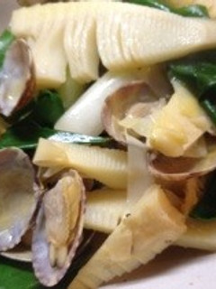 春の旬◆筍と浅蜊の酒蒸しバター醤油味-レシピのメイン写真