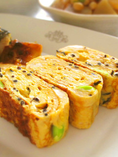 豆腐ハンバーグを目指した?お弁当卵焼き♪-レシピのメイン写真