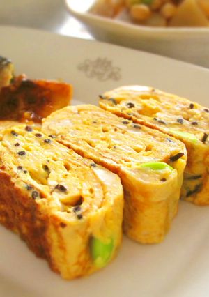 豆腐ハンバーグを目指した?お弁当卵焼き♪-レシピのメイン写真