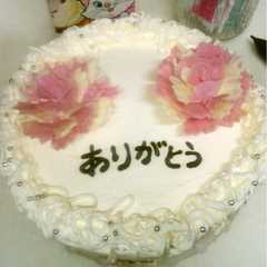 รูปของ 母の日に＊ケーキの飾り＊チョコの花