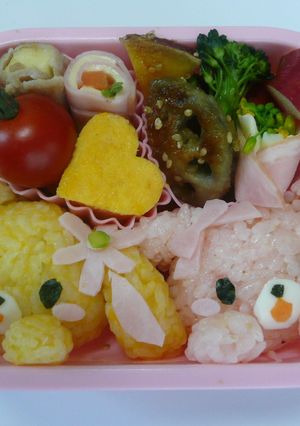 キャラ弁!シュガーバニーズ♪-レシピのメイン写真