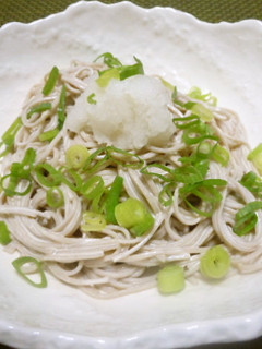 おろしとネギで✿簡単マヨわさ蕎麦-レシピのメイン写真