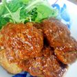 今しか食べられない新ごぼうのハンバーグ