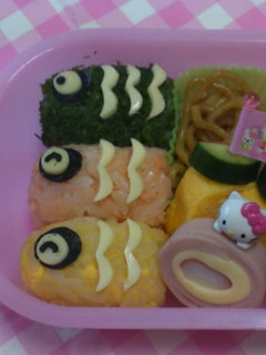 ☆キャラ弁☆...こいのぼり-レシピのメイン写真