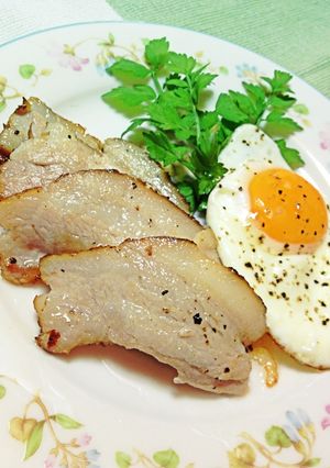塩抜きなしの自家製ベーコン-レシピのメイン写真