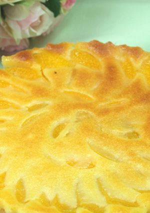 桃のヨーグルトケーキ-レシピのメイン写真