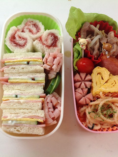 サンドイッチ弁当-レシピのメイン写真