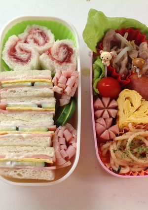 サンドイッチ弁当-レシピのメイン写真