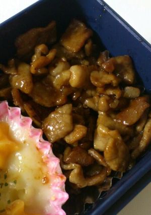 お弁当に☆豚肉の照り焼き-レシピのメイン写真