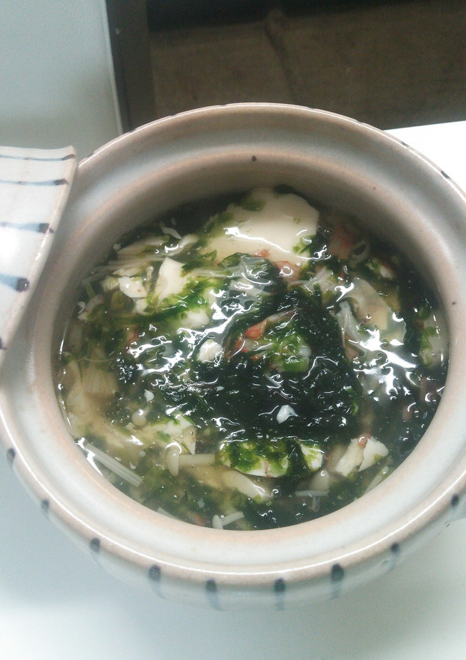 豆腐とかにかまのとろとろ煮 生海苔風味-レシピのメイン写真