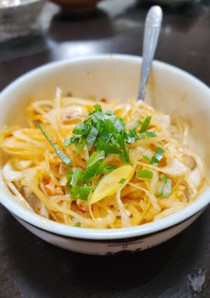 長ネギと鶏肉のピリ辛和え-レシピのメイン写真