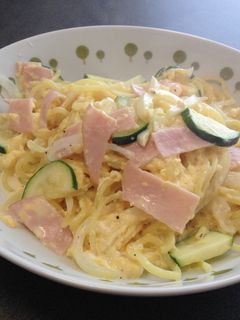 チョー簡単 男の焼きそばdeカルボナーラ-レシピのメイン写真