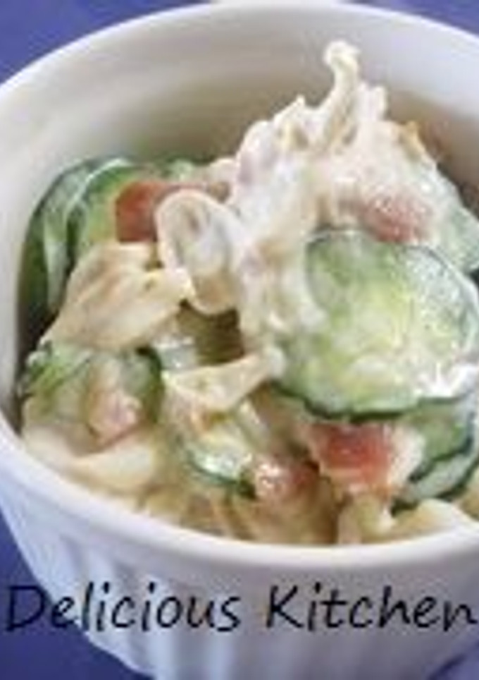 キノコとササミの梅マヨ和え-レシピのメイン写真