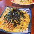 簡単☻納豆パスタ『カルボナーラ風』