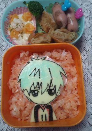 キャラ弁♪黒子のバスケ☆黒子てつや-レシピのメイン写真