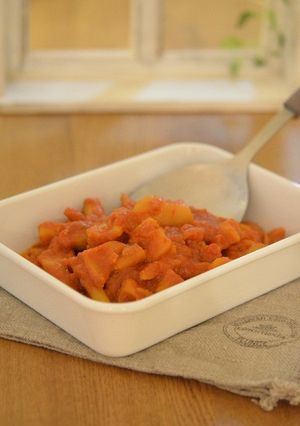 サラダ感覚！圧力鍋で根菜のトマト煮込み-レシピのメイン写真