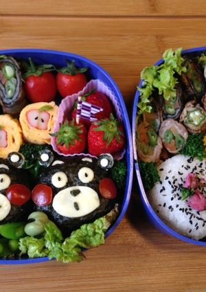 くまもんのキャラ弁♪-レシピのメイン写真