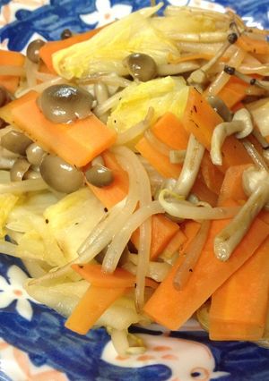 一品付け足し‼白菜の野菜炒め-レシピのメイン写真
