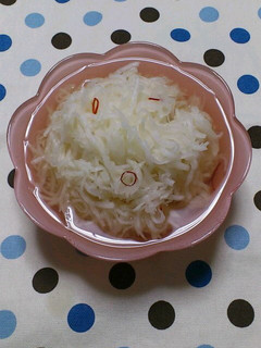 大根の酢の物-レシピのメイン写真