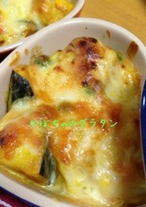 かぼちゃとじゃがいものクリームグラタン❤-レシピのメイン写真